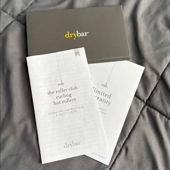 Drybar 10 piece Yellow Hair Roller Set with Storage Case - Picture 6 of 6